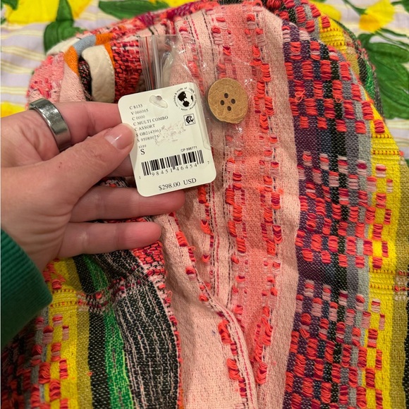 Free People Ezra Striped Hooded Jacket - Picture 9 of 9